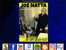 Tablet Screenshot of joenatta.com